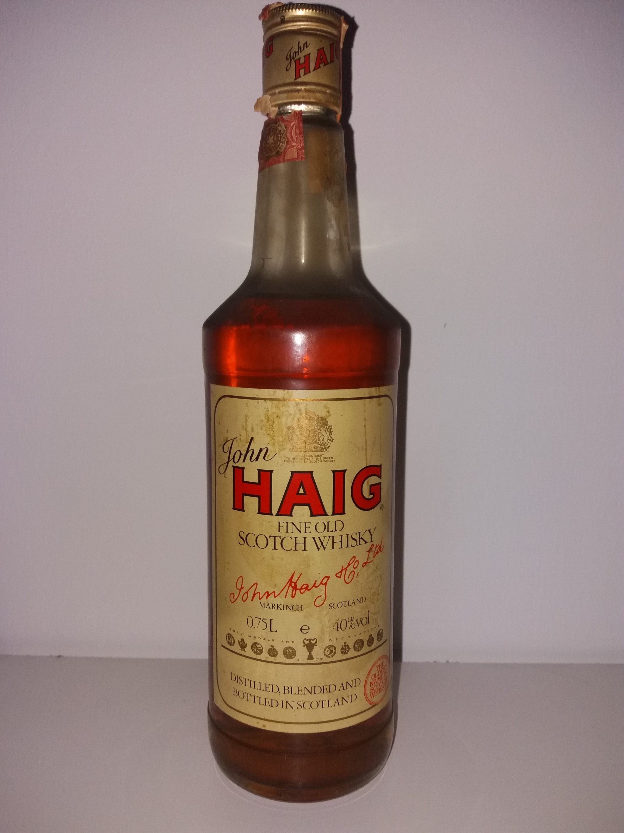 Old haig whisky