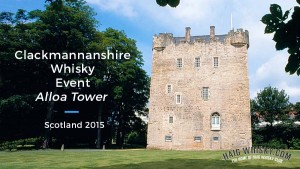 Clackmannanshire Whisky Event Alloa Tower, Scotland 2015 - Haig Whisky