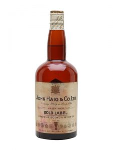 Haig's Gold Label / Bot.1940s / Spring Cap Blended Scotch Whisky
