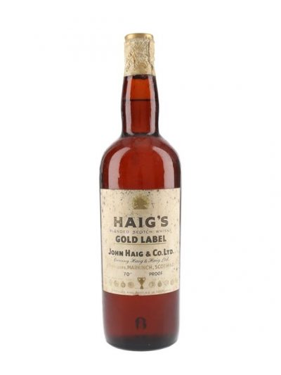 Haig Gold Label / Bot.1960s / Spring Cap Blended Scotch Whisky