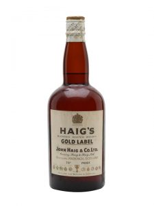 Haig's Gold Label / Spring Cap / Bot.1950s Blended Scotch Whisky
